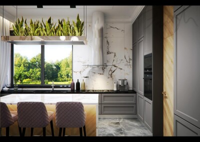 Interior design project for Private House