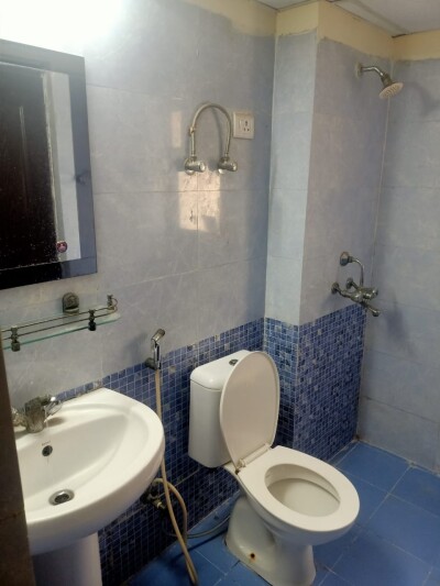 3 BHK flat Available semi furnished